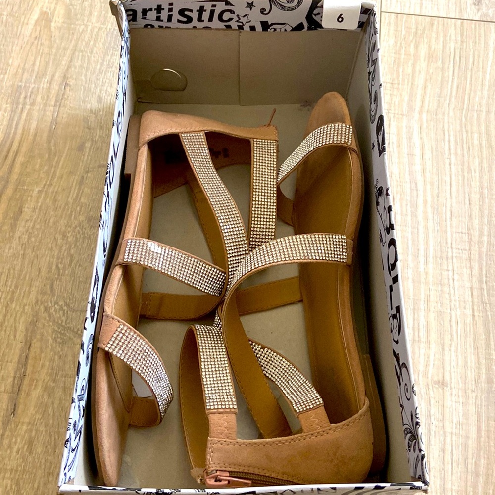 Gold Sandals